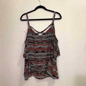 EUC Torrid Aztec Tank Top